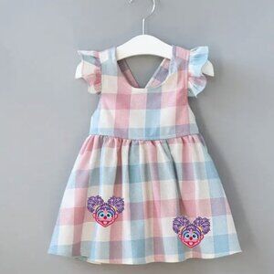 Abby Cadabby Dress Sesame Street girl outfit Spring First Birthday Elmo Clothes